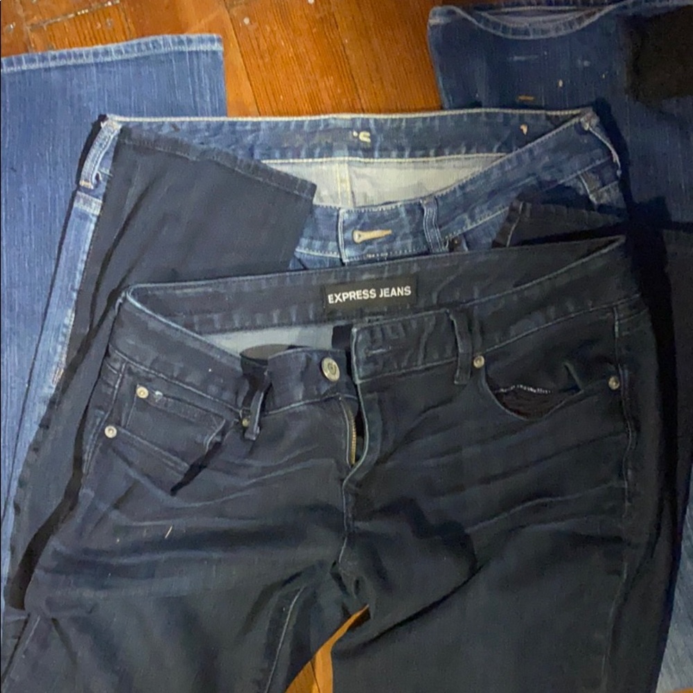 Pair of express jeans